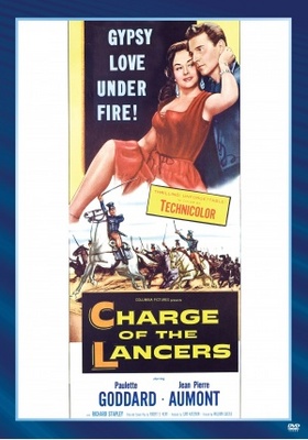 Charge of the Lancers movie poster (1954) tote bag