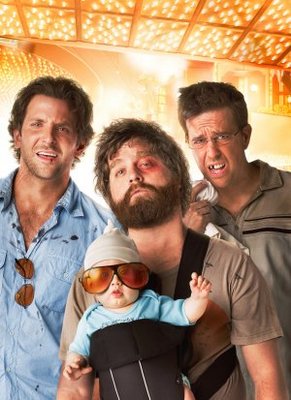 The Hangover movie poster (2009) wood print