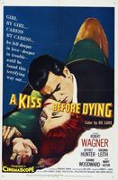 A Kiss Before Dying movie poster (1956) Longsleeve T-shirt #645619