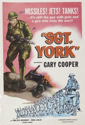 Sergeant York movie poster (1941) wood print