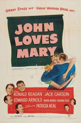 John Loves Mary movie poster (1949) sweatshirt