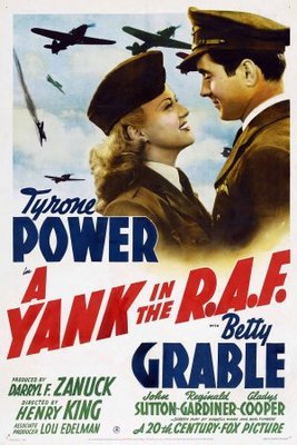 A Yank in the R.A.F. movie poster (1941) Stickers MOV_be599089