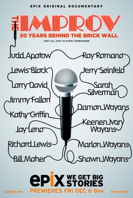 The Improv: 50 Years Behind the Brick Wall movie poster (2013) metal framed poster