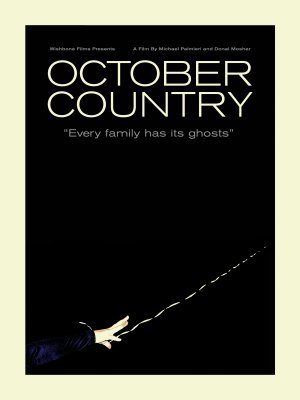 October Country movie poster (2009) wood print