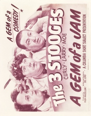 A Gem of a Jam movie poster (1943) metal framed poster