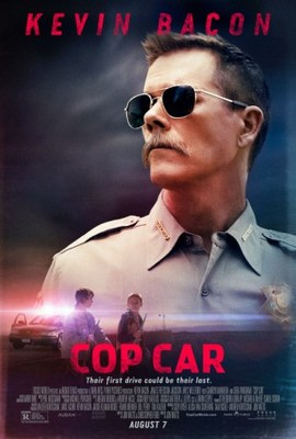 Cop Car movie poster (2015) wooden framed poster