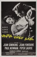 Until They Sail movie poster (1957) t-shirt #629703