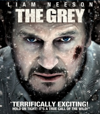 The Grey movie poster (2012) pillow