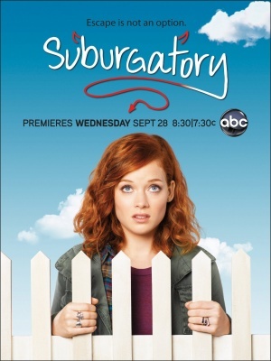 Suburgatory movie poster (2011) Stickers MOV_be9e11d4