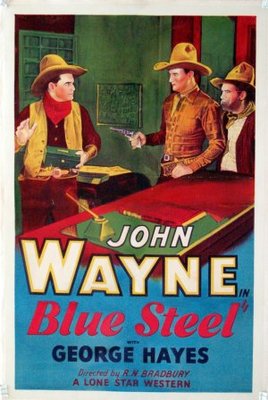 Blue Steel movie poster (1934) Stickers MOV_bea6b1f1