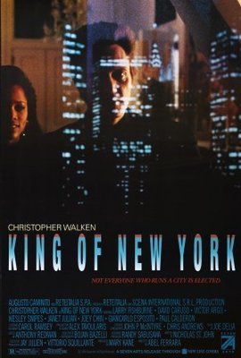 King Of New York movie poster (1990) mouse pad