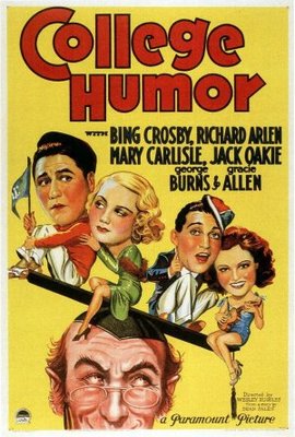 College Humor movie poster (1933) wood print