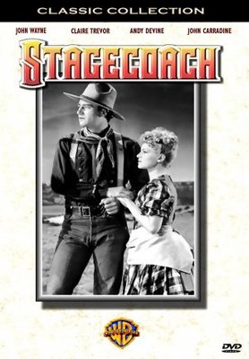 Stagecoach movie poster (1939) mouse pad