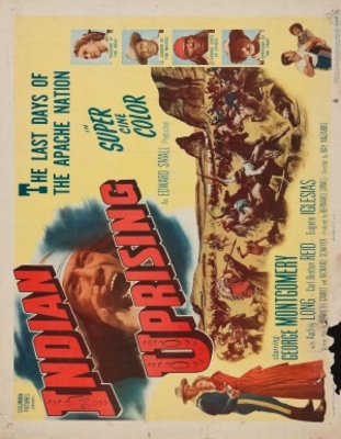 Indian Uprising movie poster (1952) t-shirt