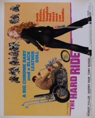 The Hard Ride movie poster (1971) canvas poster