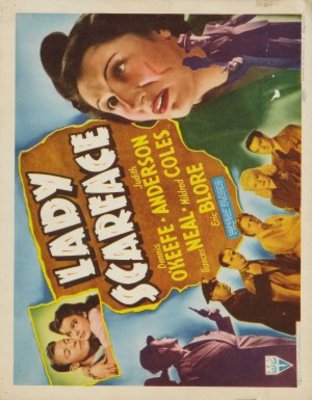 Lady Scarface movie poster (1941) poster with hanger