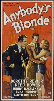 Anybody's Blonde movie poster (1931) sweatshirt