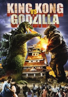 King Kong Vs Godzilla movie poster (1962) poster with hanger