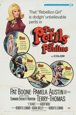 The Perils of Pauline movie poster (1967) poster with hanger