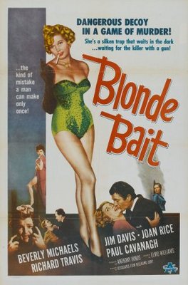 Blonde Bait movie poster (1956) sweatshirt