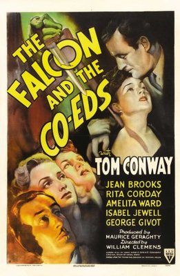 The Falcon and the Co-eds movie poster (1943) puzzle MOV_bf1d2059