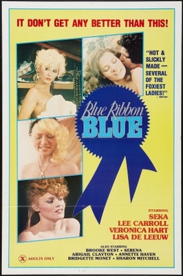Blue Ribbon Blue movie poster (1985) Stickers MOV_bf22be06