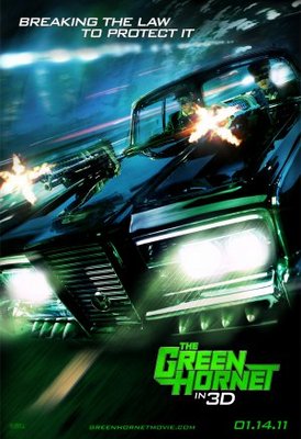 The Green Hornet movie poster (2010) Stickers MOV_bf395a4d
