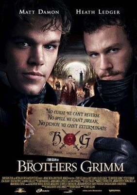 The Brothers Grimm movie poster (2005) poster with hanger