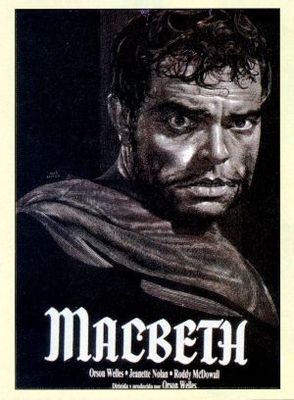 Macbeth movie poster (1948) metal framed poster