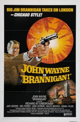 Brannigan movie poster (1975) tote bag