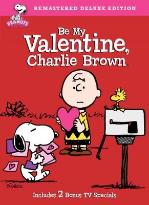 Be My Valentine, Charlie Brown movie poster (1975) wooden framed poster