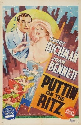 Puttin' on the Ritz movie poster (1930) wooden framed poster