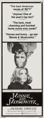Minnie and Moskowitz movie poster (1971) poster with hanger