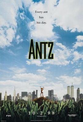 Antz movie poster (1998) metal framed poster