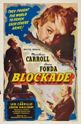 Blockade movie poster (1938) mouse pad