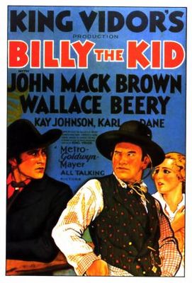 Billy the Kid movie poster (1930) wood print