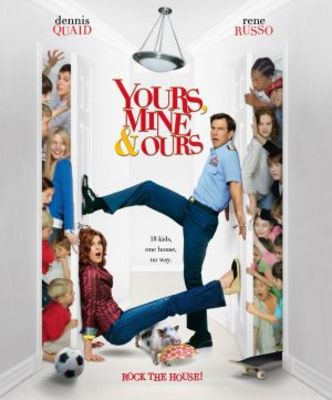 Yours Mine And Ours movie poster (2005) Longsleeve T-shirt