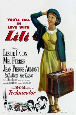 Lili movie poster (1953) poster with hanger