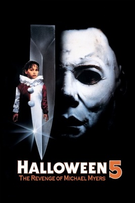 Halloween 5 movie poster (1989) wood print