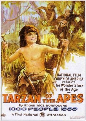 Tarzan of the Apes movie poster (1918) Mouse Pad MOV_bfb3b6e7