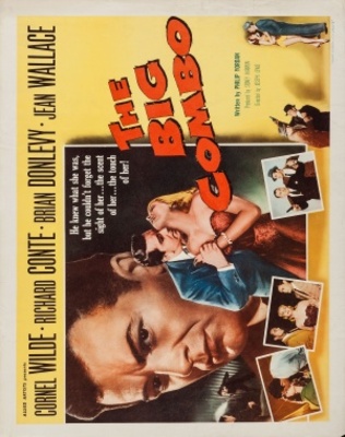 The Big Combo movie poster (1955) metal framed poster
