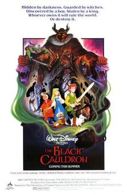 The Black Cauldron movie poster (1985) mug