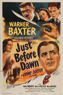 Just Before Dawn movie poster (1946) poster with hanger