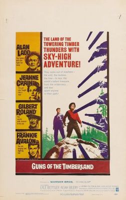 Guns of the Timberland movie poster (1960) poster