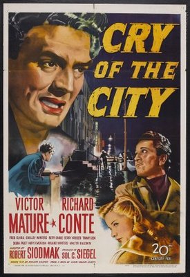 Cry of the City movie poster (1948) sweatshirt