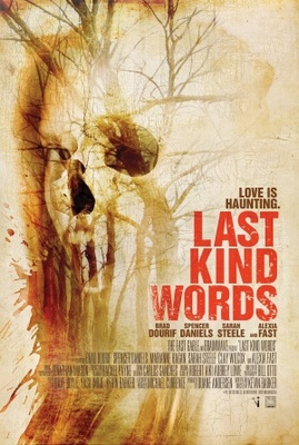 Last Kind Words movie poster (2012) wood print