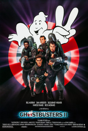 Ghostbusters II movie poster (1989) pillow