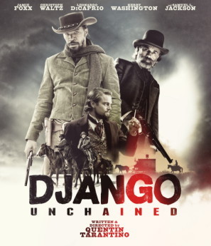 Django Unchained movie poster (2012) canvas poster