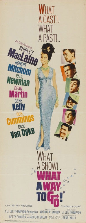 What a Way to Go! movie poster (1964) metal framed poster