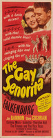 The Gay Senorita movie poster (1945) Mouse Pad MOV_bkwecjzp